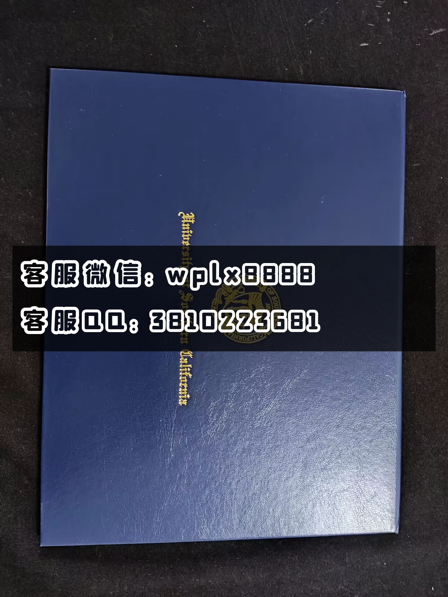 南加利福尼亚 大学 蓝色 壳子 成品