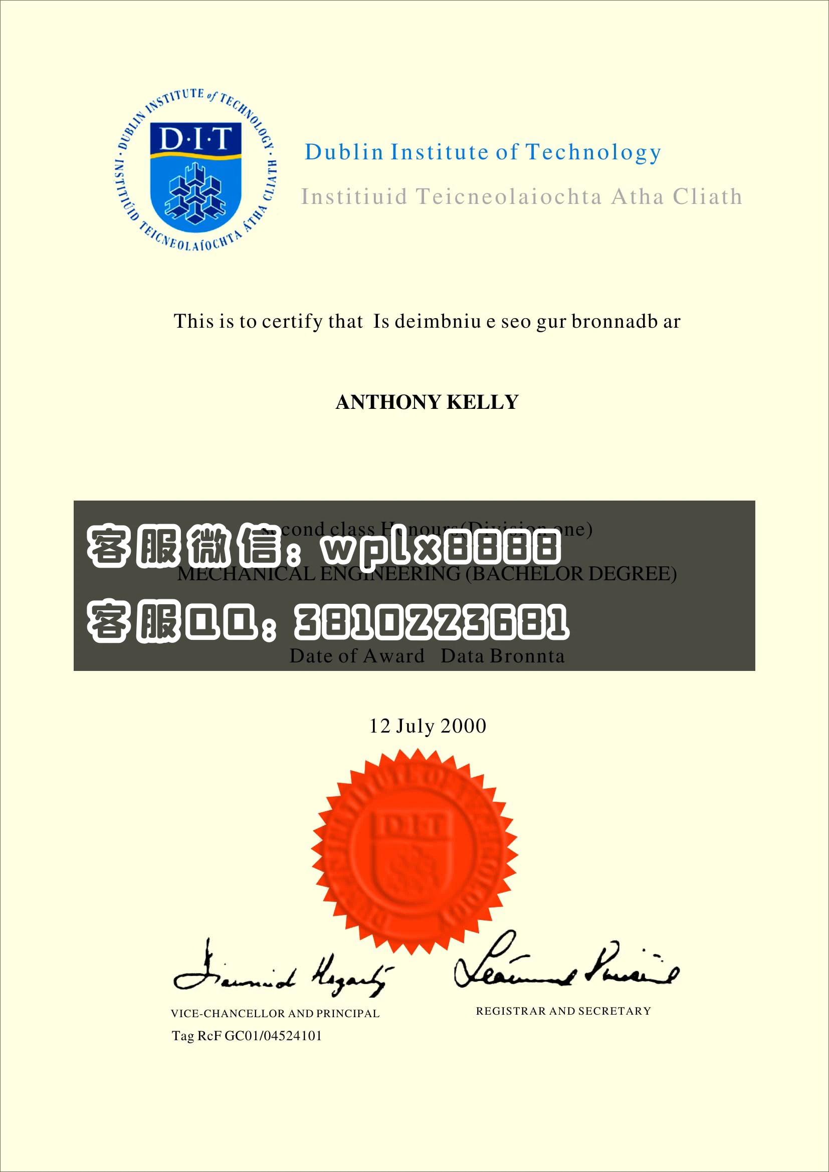 都柏林理工学院Dublin Institute of Technology