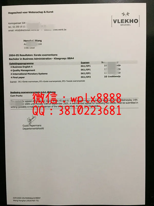 比利时科学艺术大学学院3