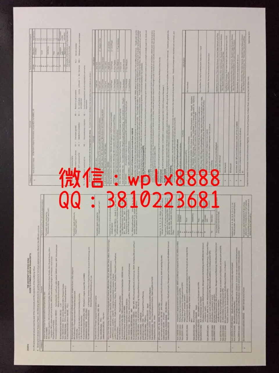 新加坡管理学院香港大学改学分背面