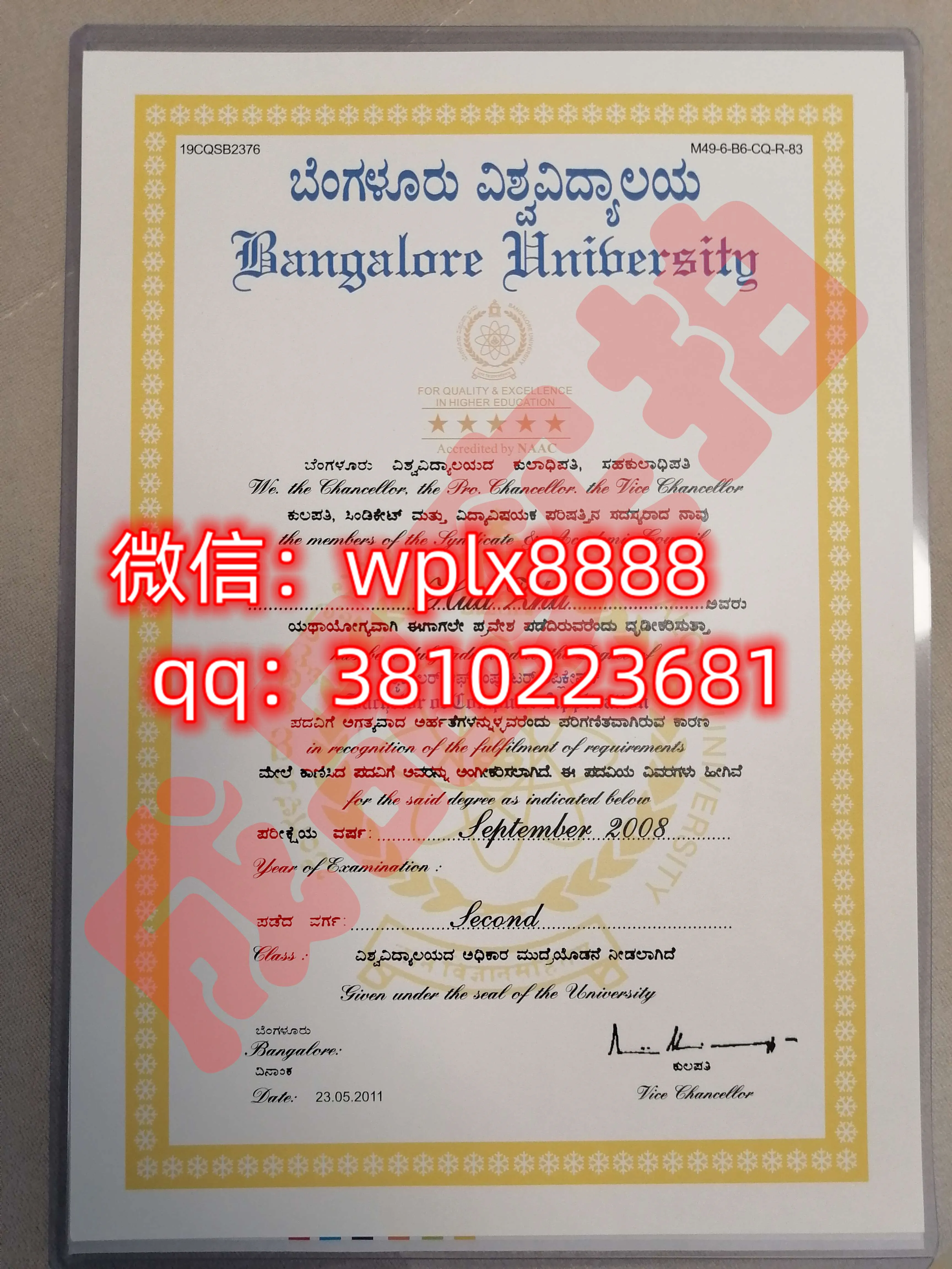 印度班加罗尔大学