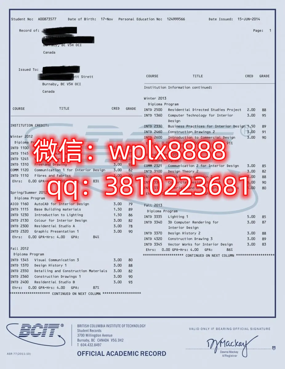 不列颠哥伦比亚理工大学