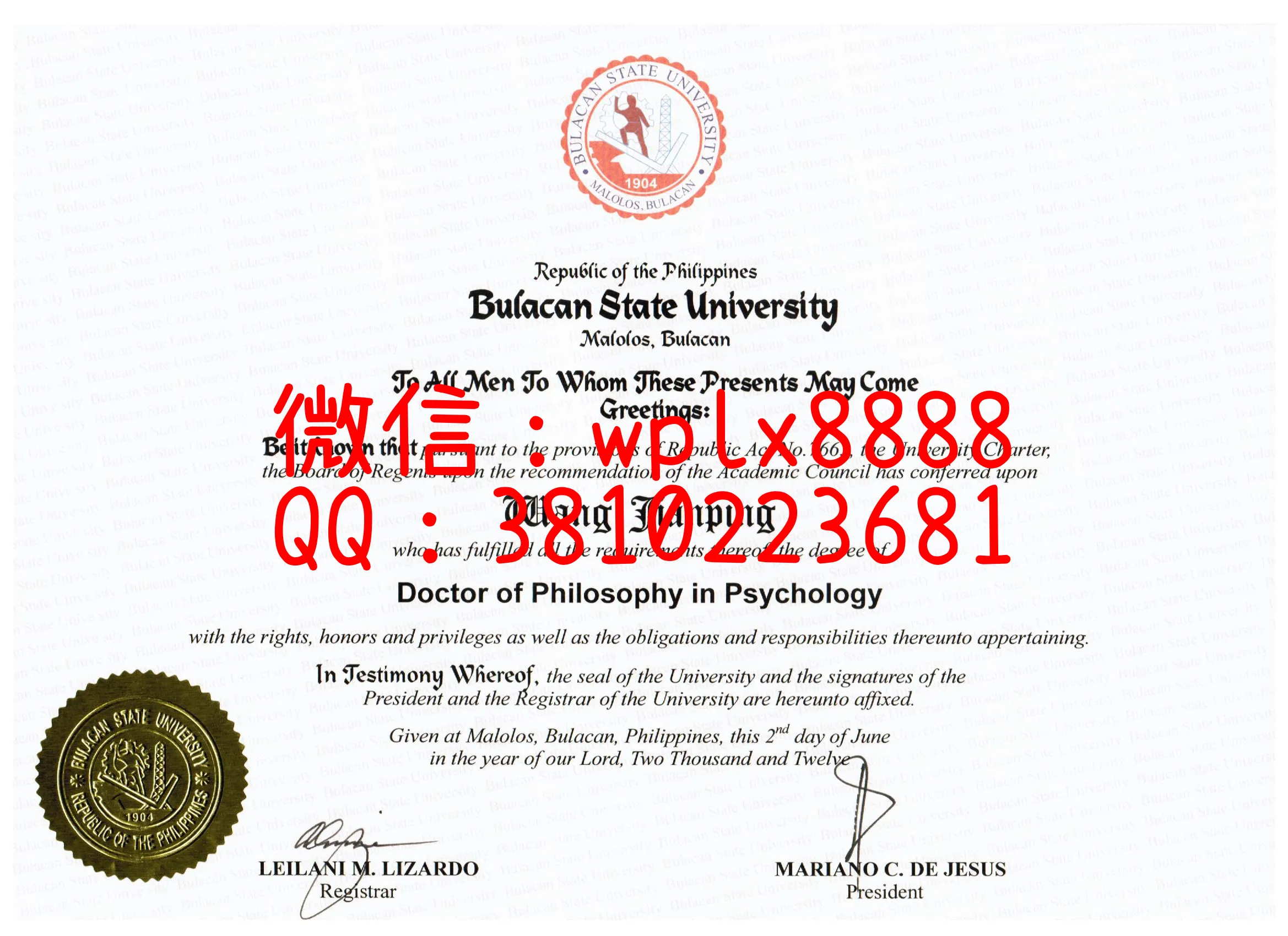 菲律宾比立勤国立大学,Bulacan-State-University