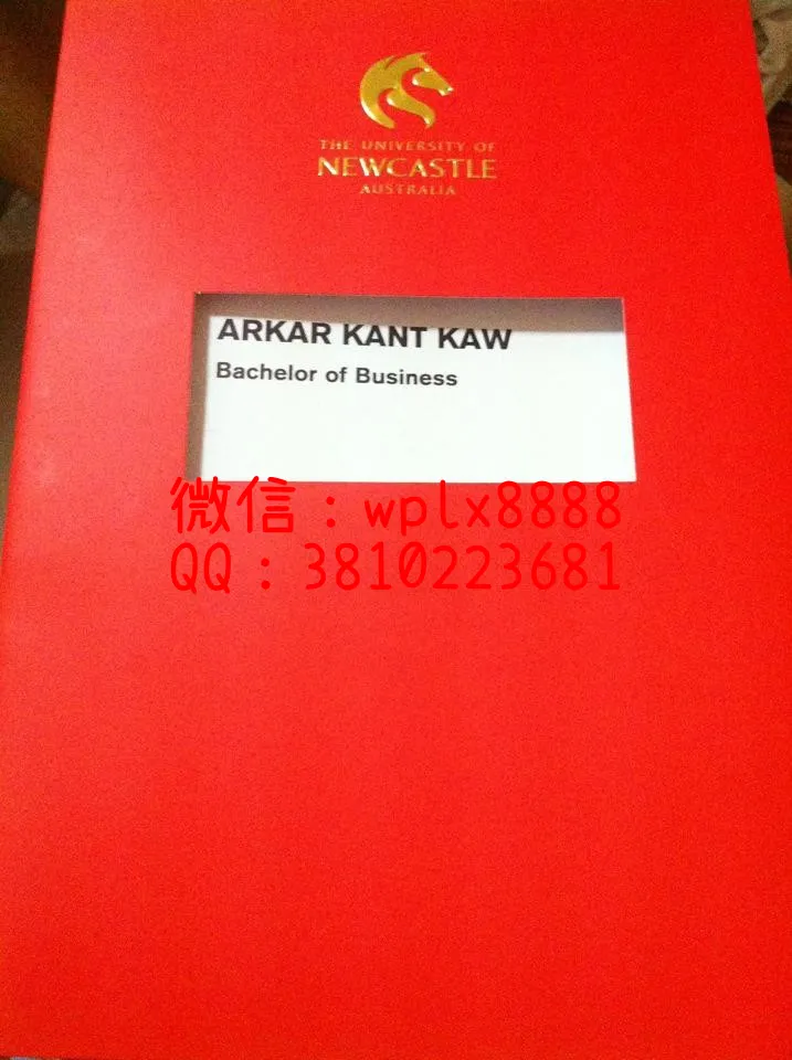 纽卡斯尔毕业证外壳