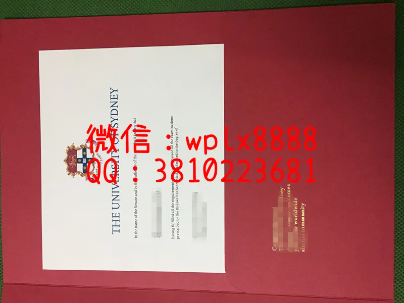 悉尼大学毕业证实拍